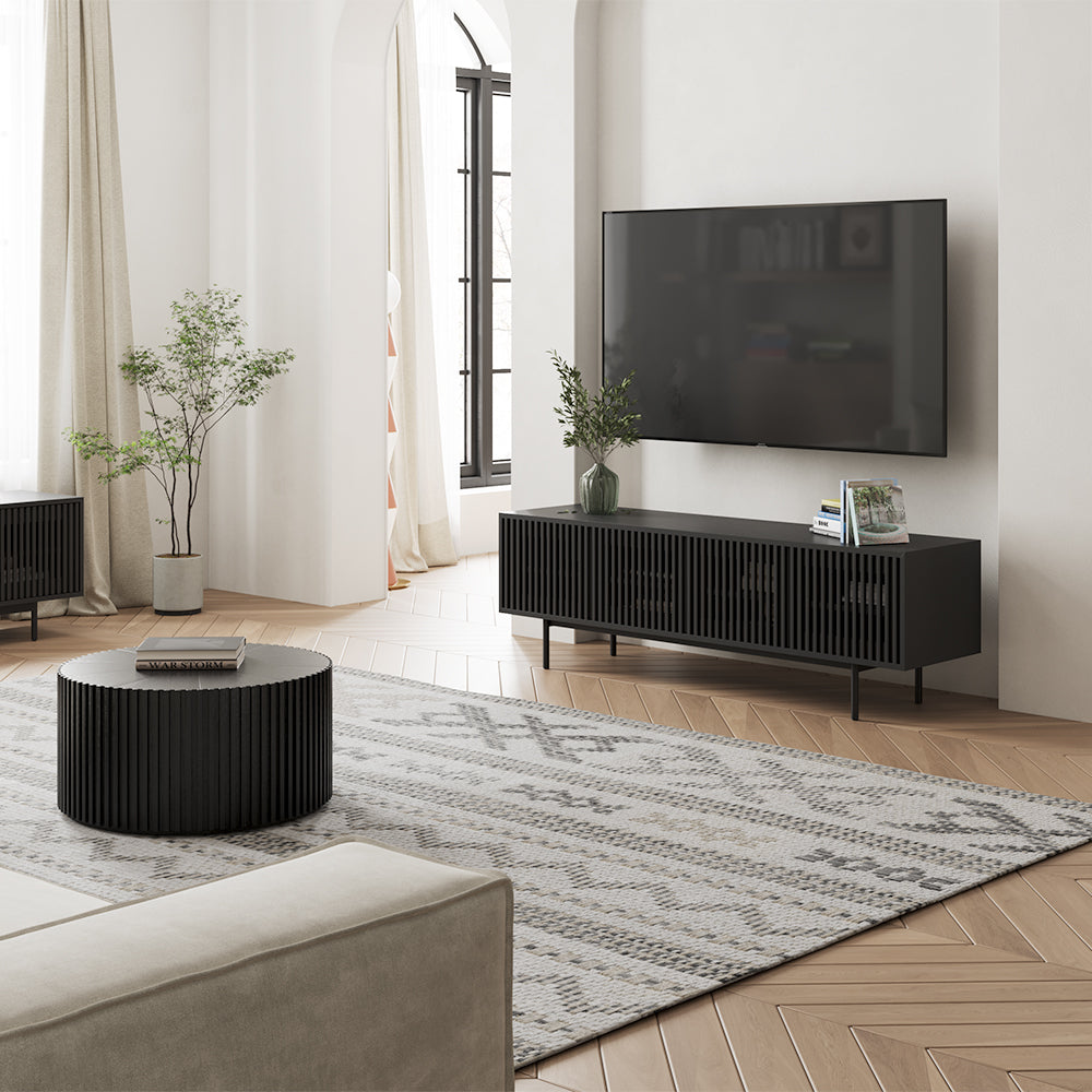 Aeolus Mid-Century Media Console