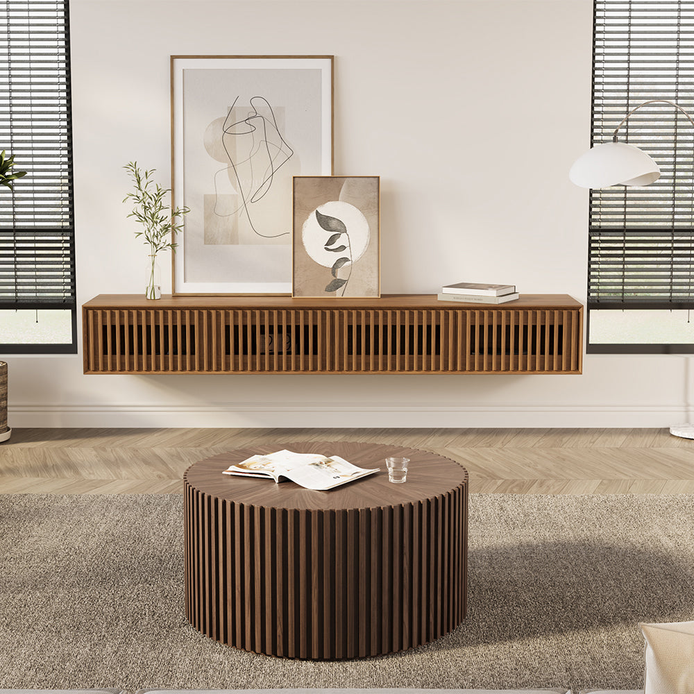 Aeolus Mid-Century Media Console