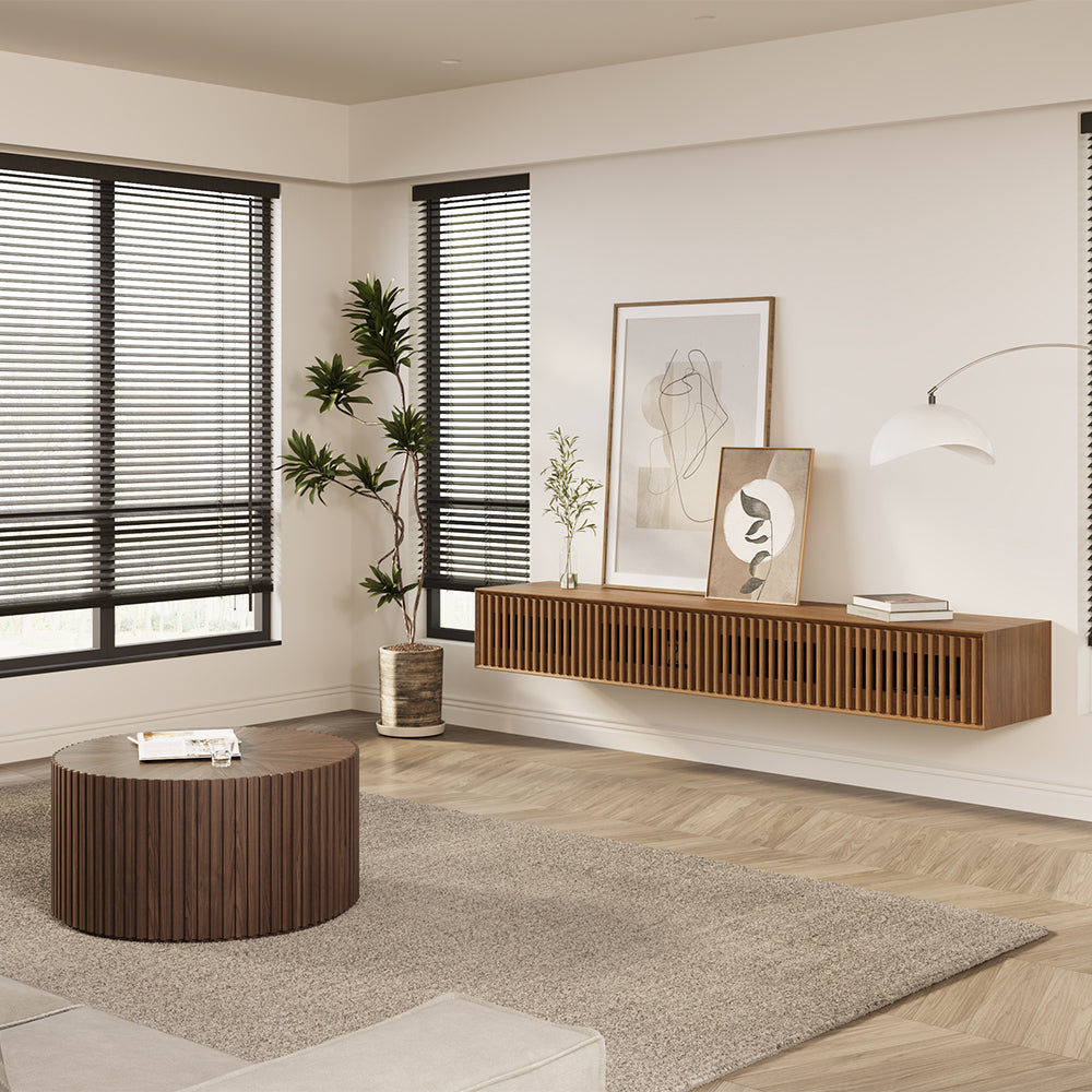 Aeolus Mid-Century Media Console