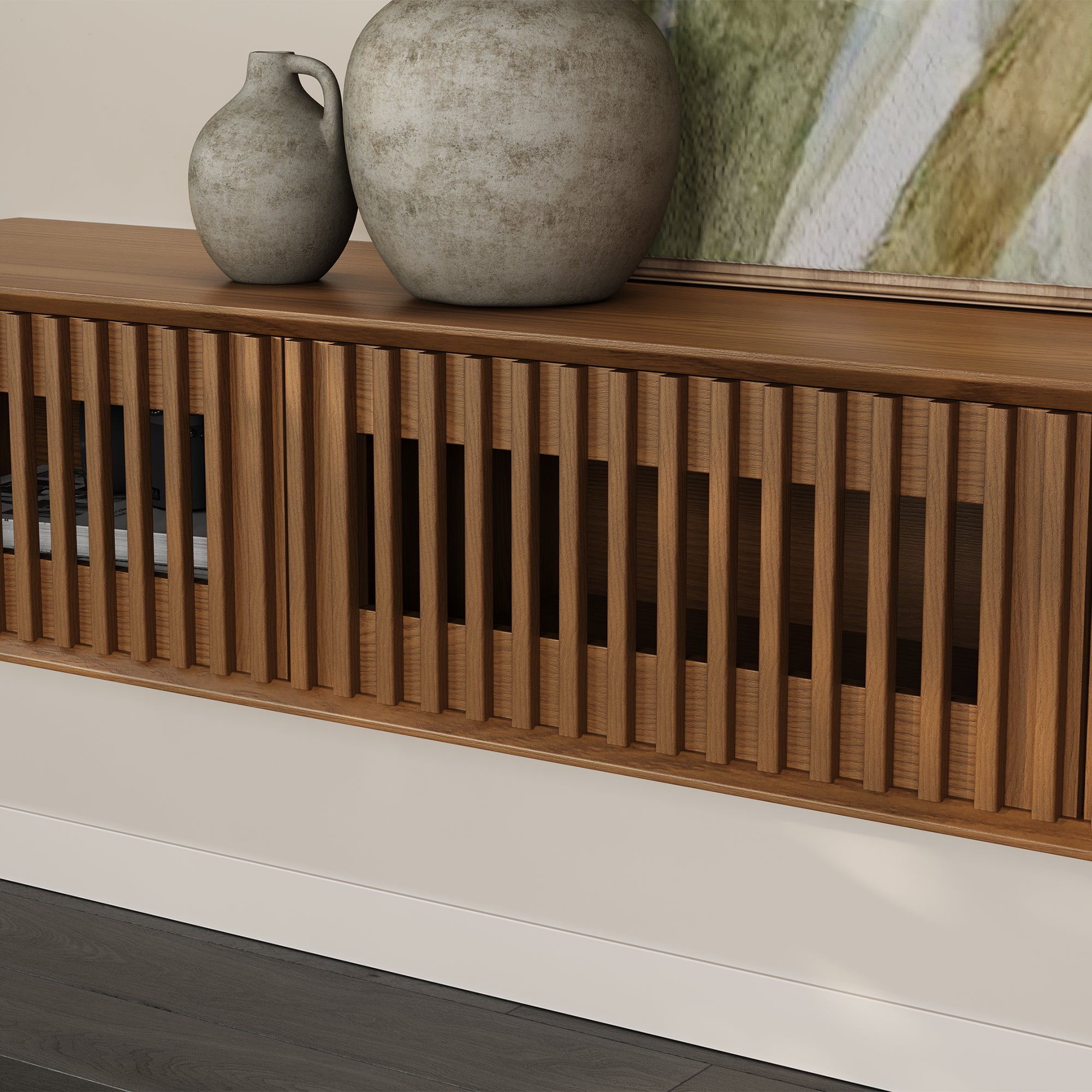 Aeolus Mid-Century Media Console