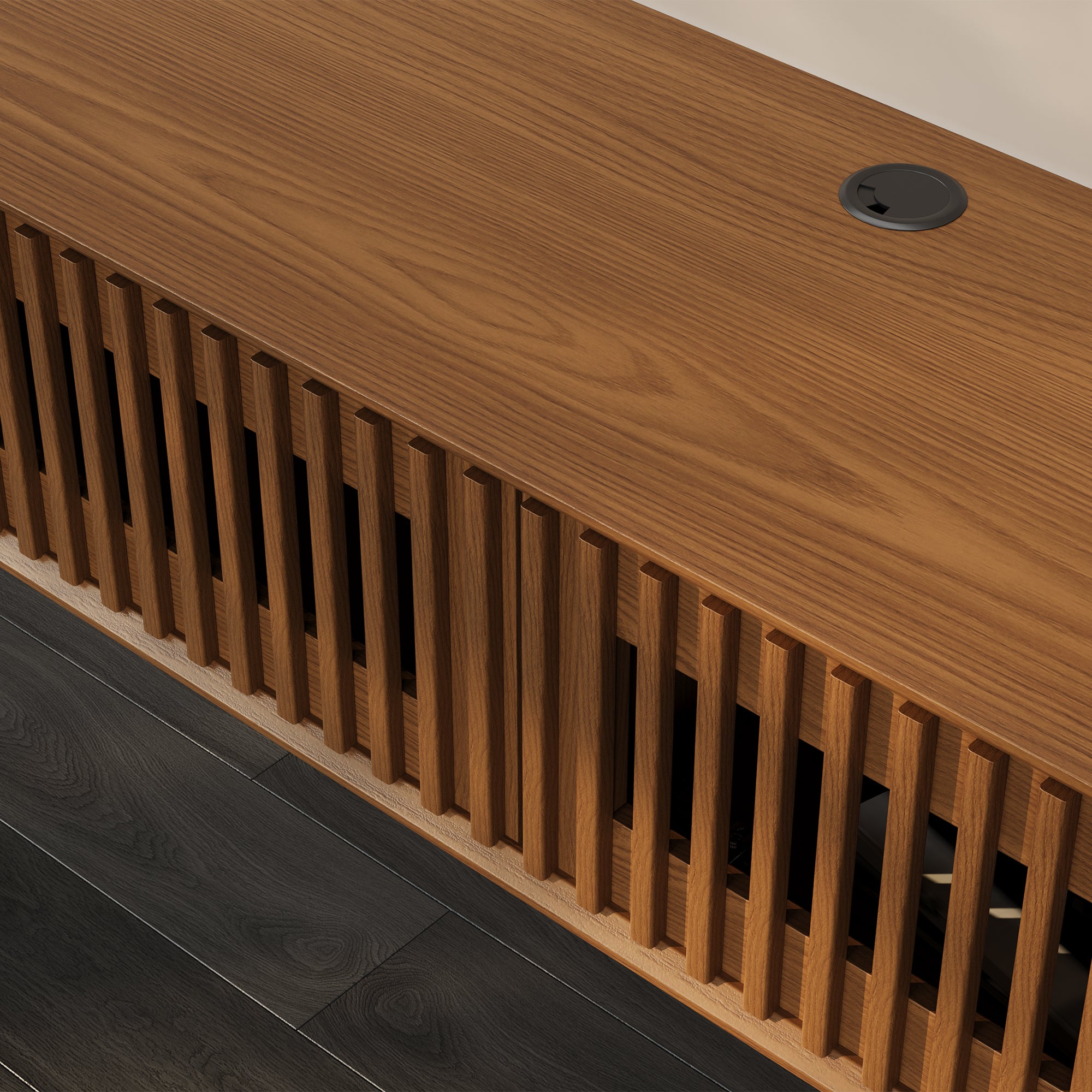 Aeolus Mid-Century Media Console
