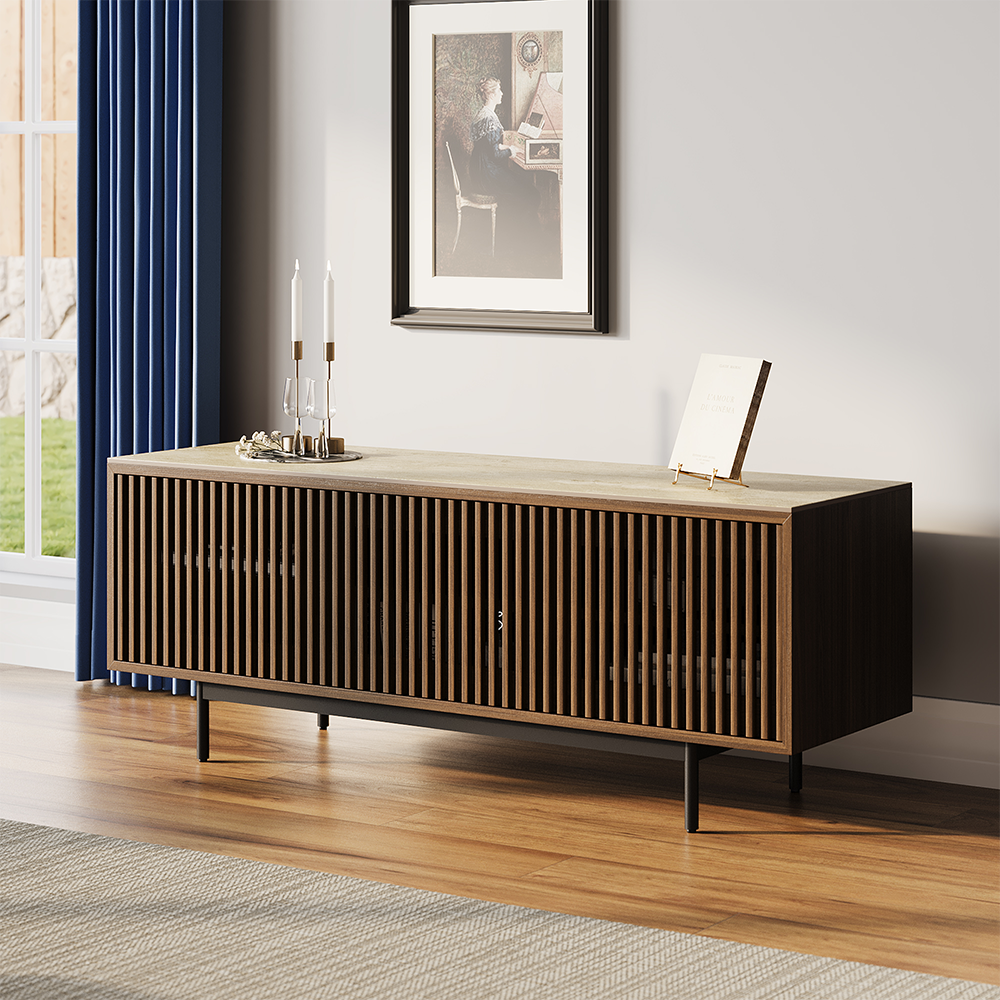 Aeolus Mid-Century Media Console