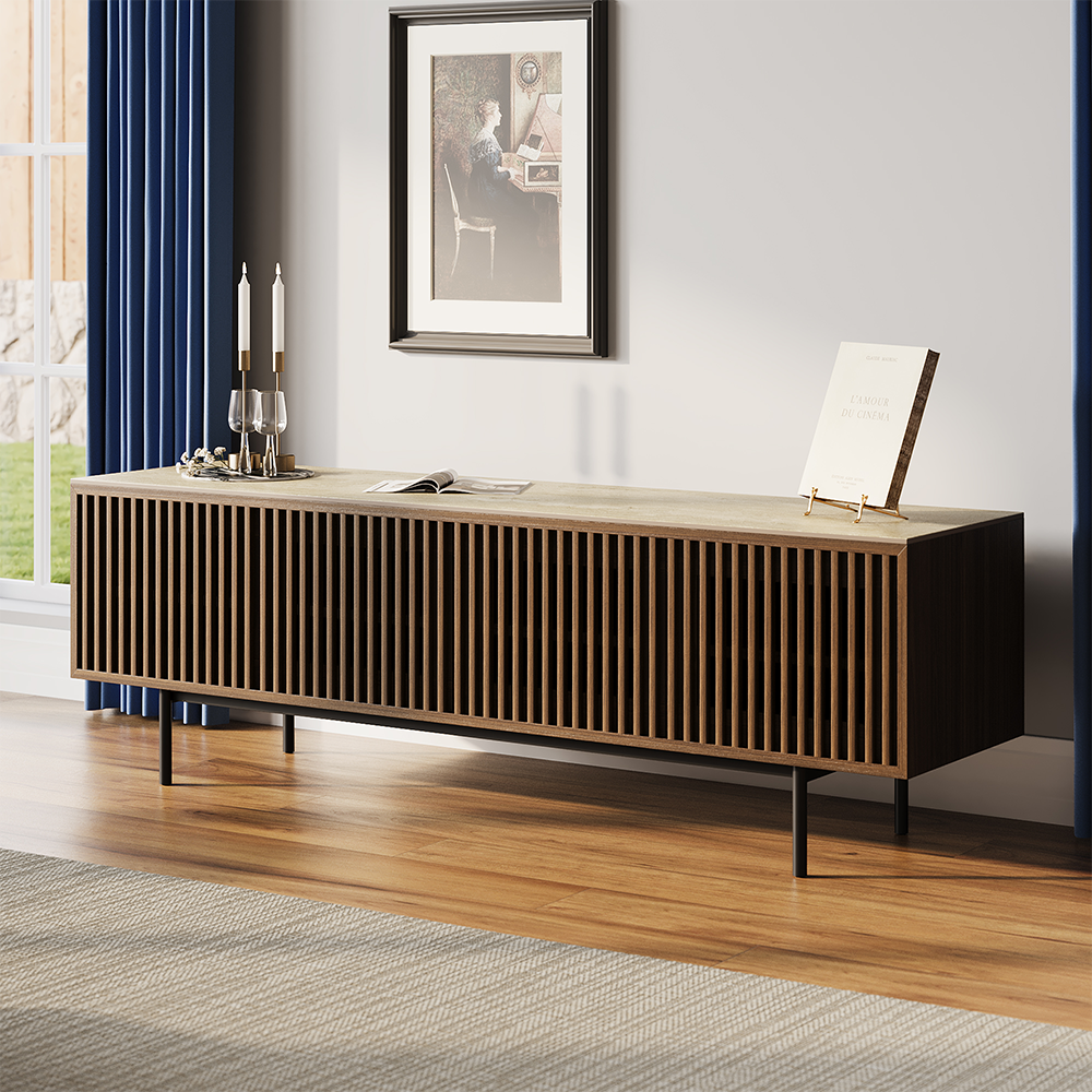 Aeolus Mid-Century Media Console