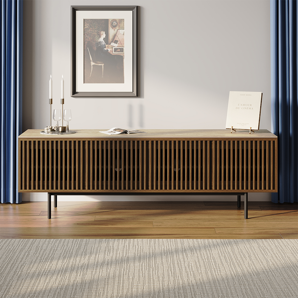 Aeolus Mid-Century Media Console