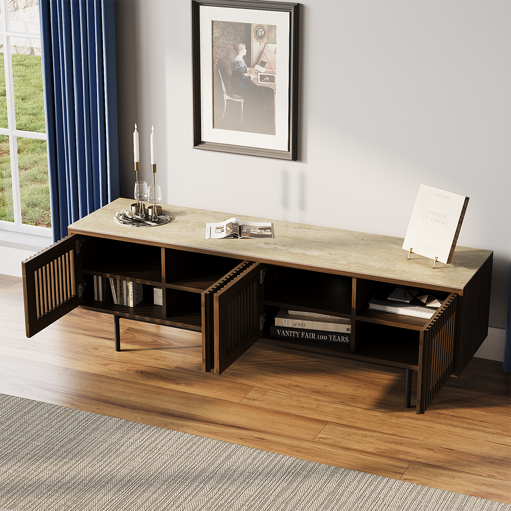 Aeolus Mid-Century Media Console