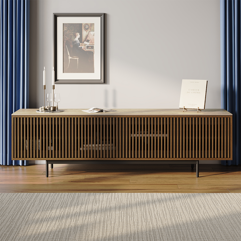 Aeolus Mid-Century Media Console