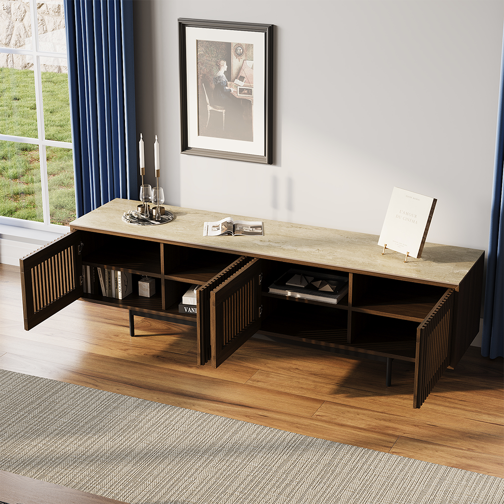 Aeolus Mid-Century Media Console