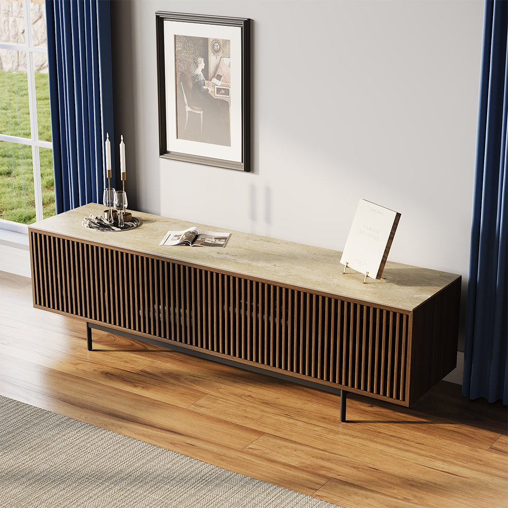 Aeolus Mid-Century Media Console