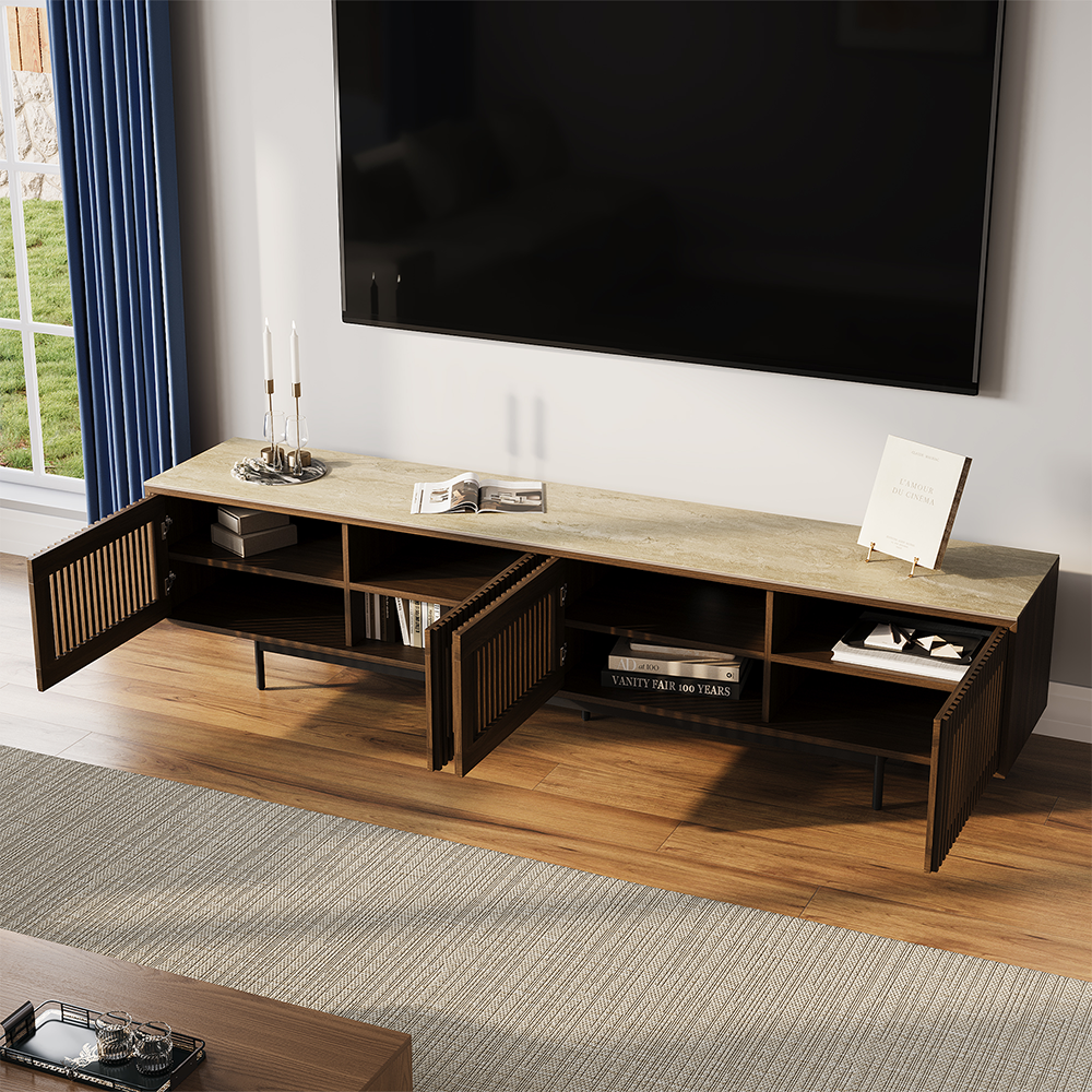 Aeolus Mid-Century Media Console