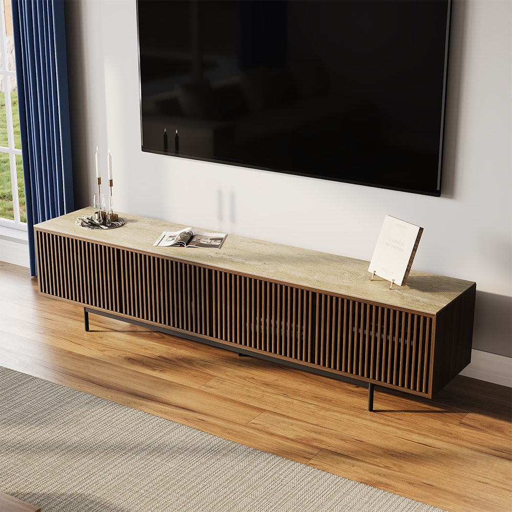 Aeolus Mid-Century Media Console