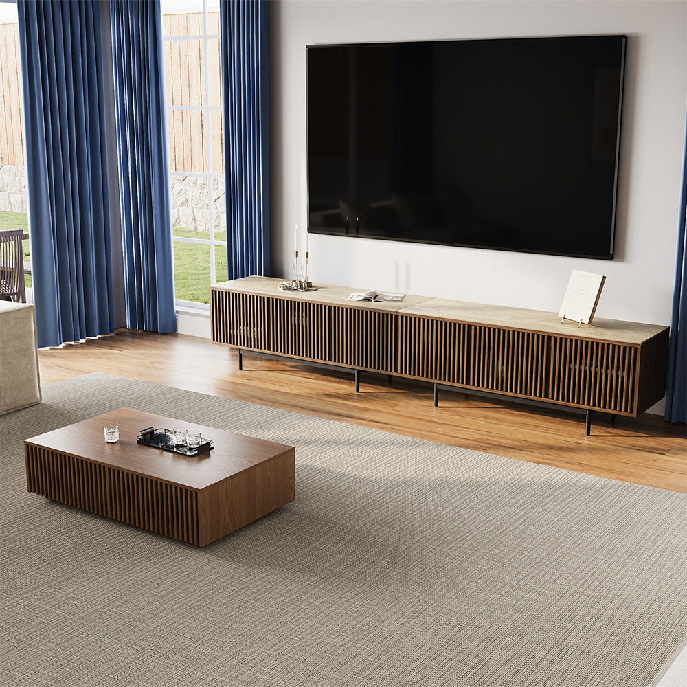 Aeolus Mid-Century Media Console