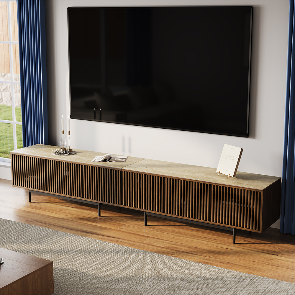 Aeolus Mid-Century Media Console
