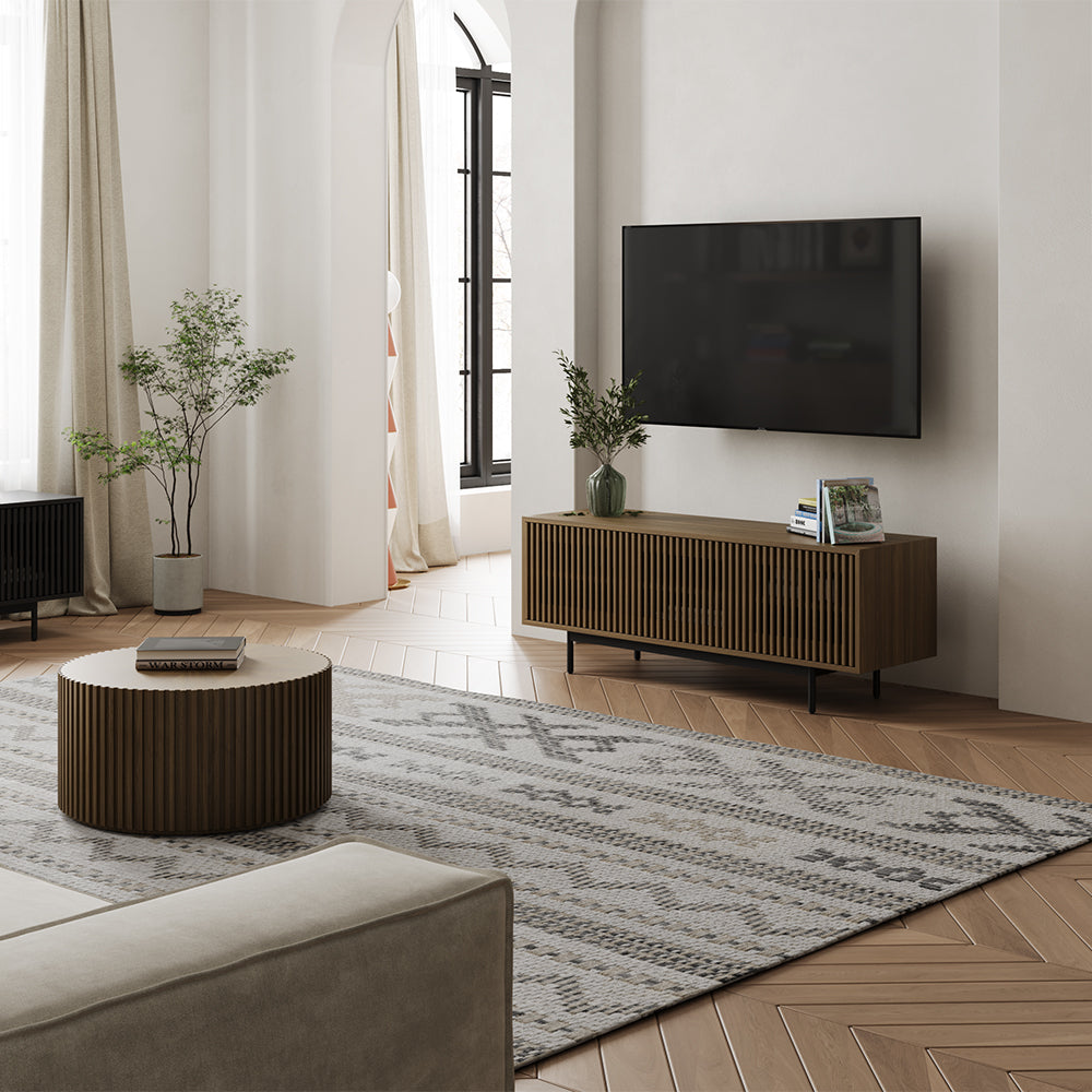 Aeolus Mid-Century Media Console