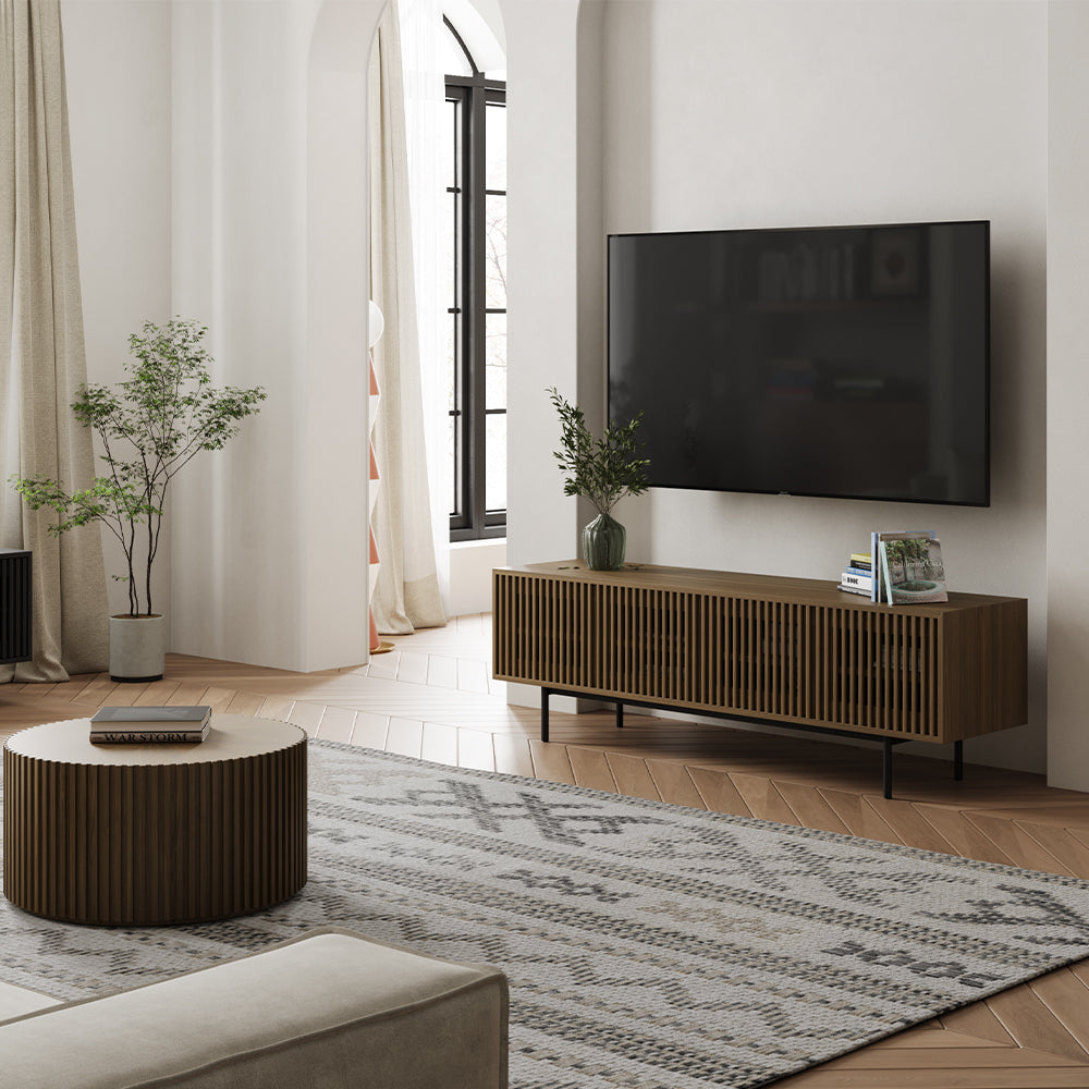 Aeolus Mid-Century Media Console