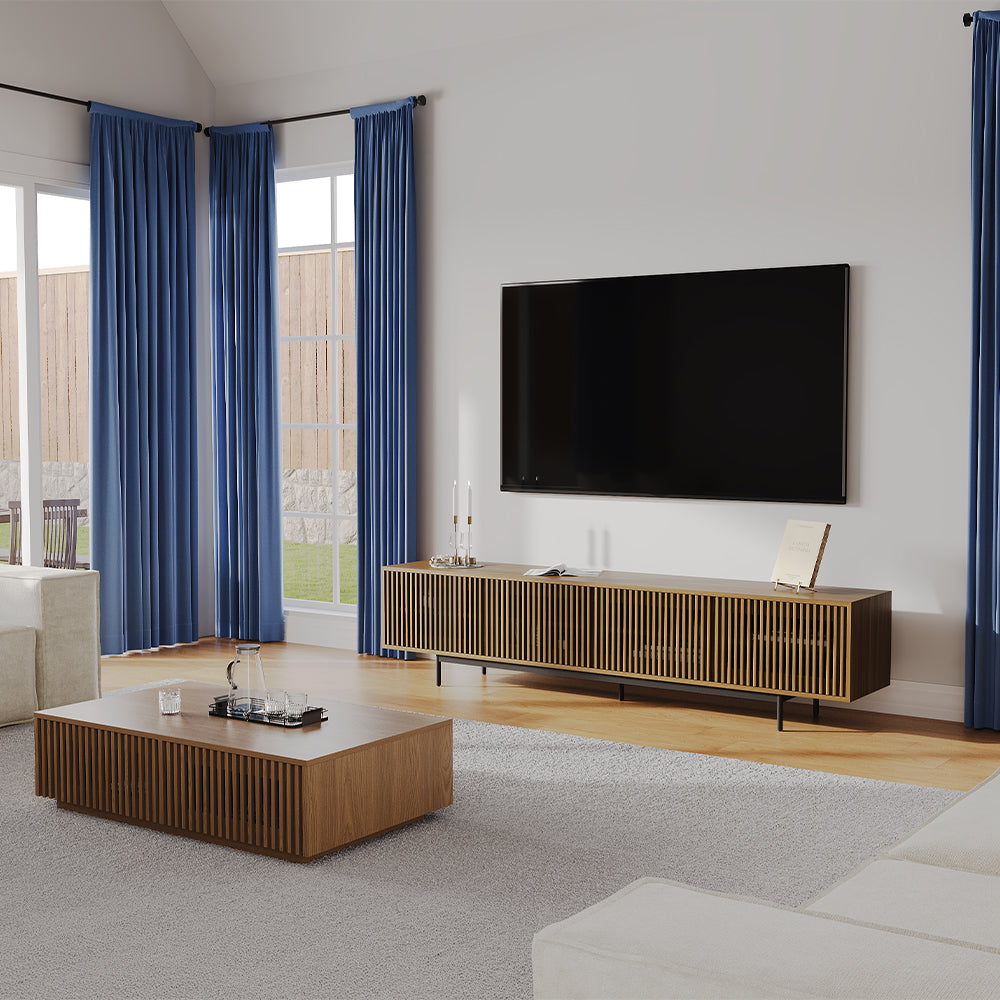 Aeolus Mid-Century Media Console