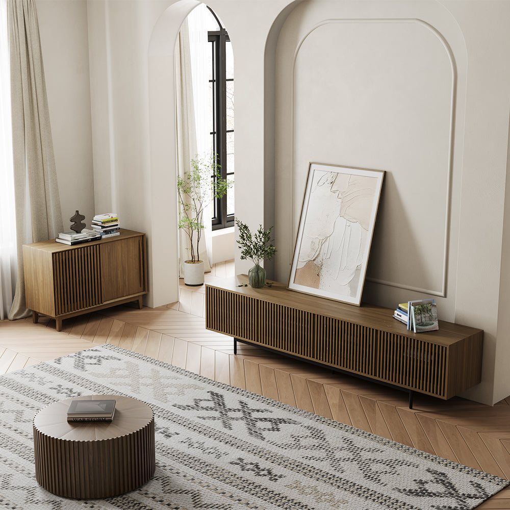 Aeolus Mid-Century Media Console