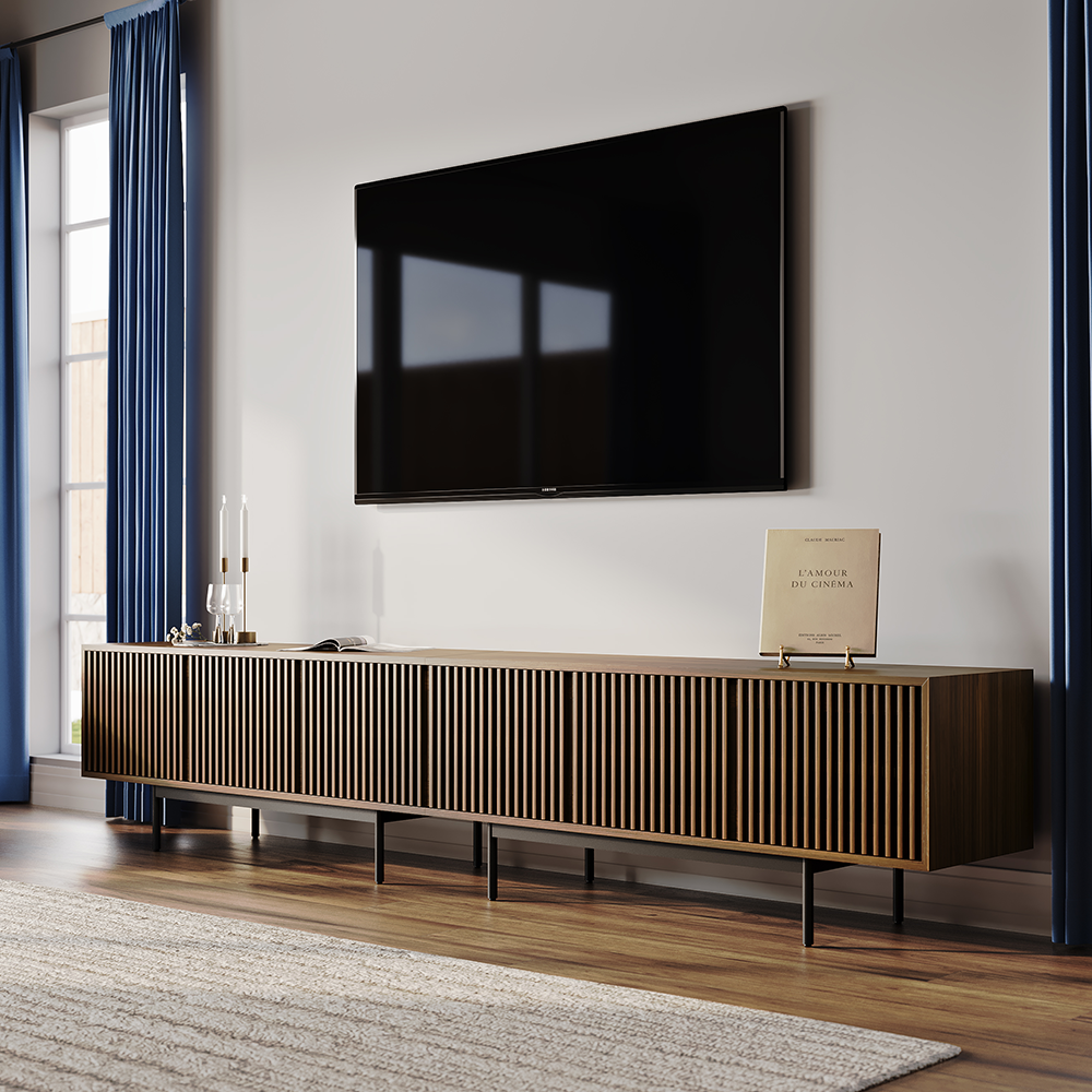 Aeolus Mid-Century Media Console