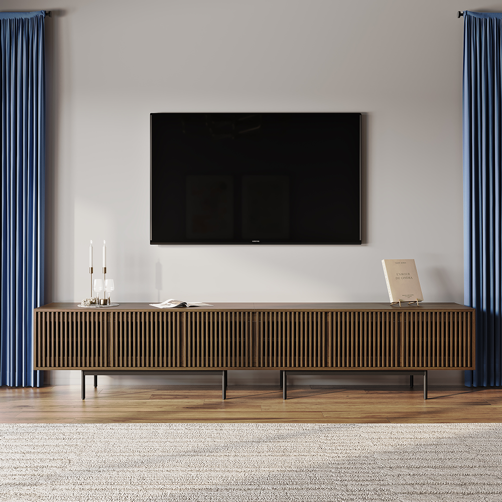 Aeolus Mid-Century Media Console