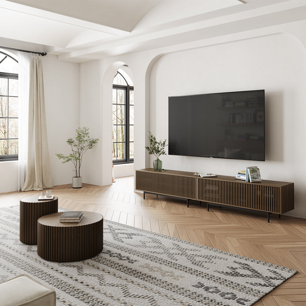 Aeolus Mid-Century Media Console