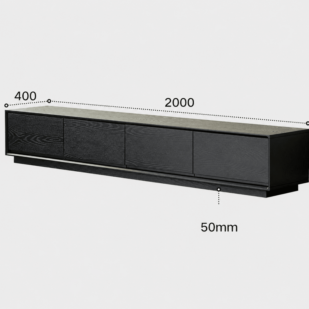 BAETO Modern Solid Wood TV Console - Exclusivia