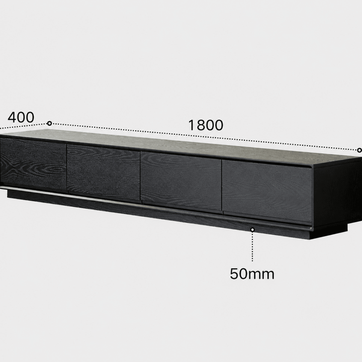 BAETO Modern Solid Wood TV Console - Exclusivia