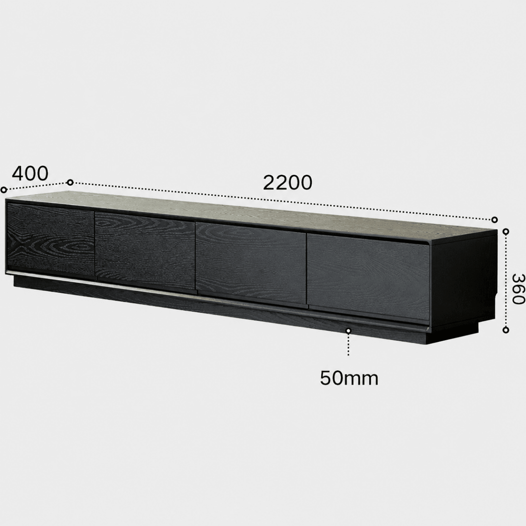 BAETO Modern Solid Wood TV Console - Exclusivia