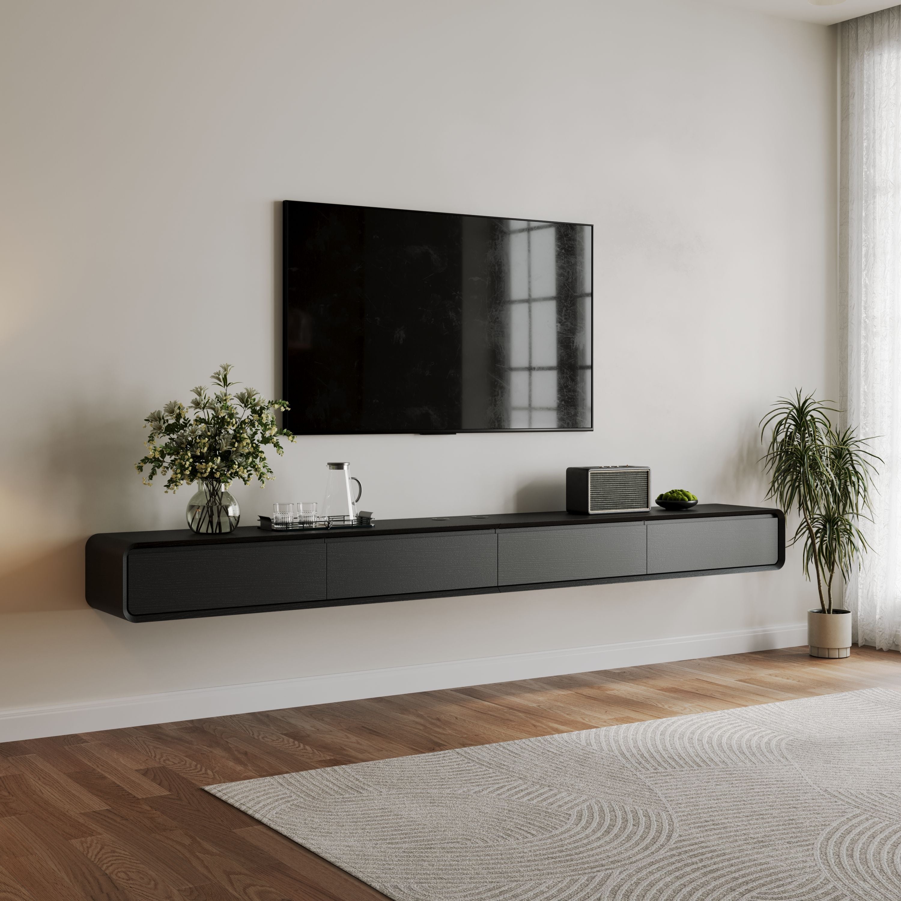 Merrin Minimalist Floating TV Stand
