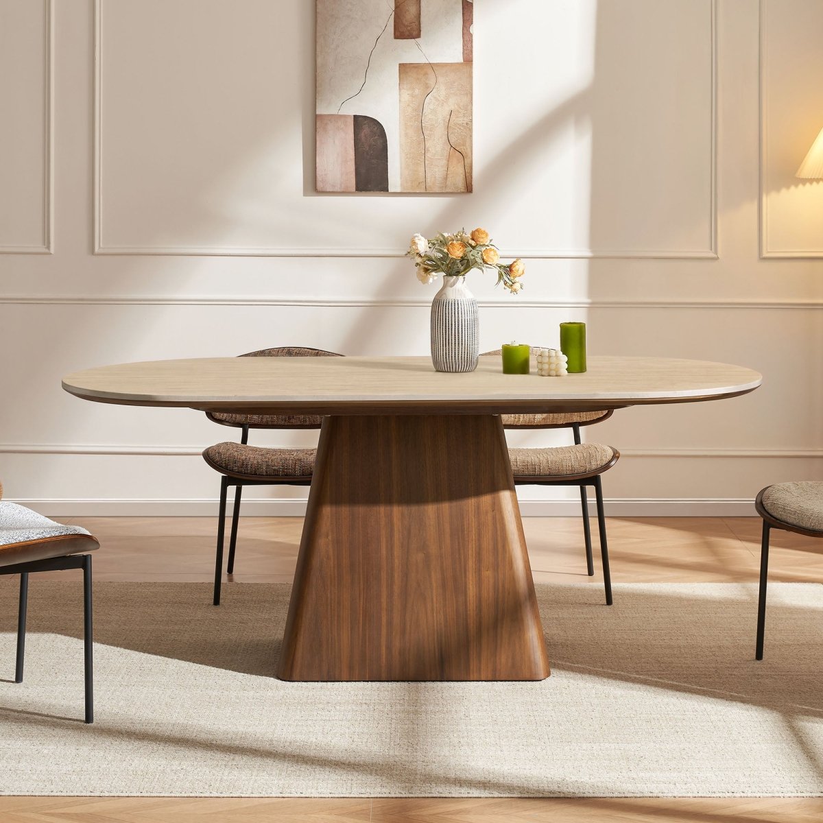 Aurelio Oval Dining Table - Exclusivia