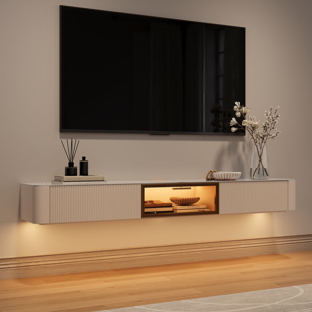 Montreux Floating Stone Media Console