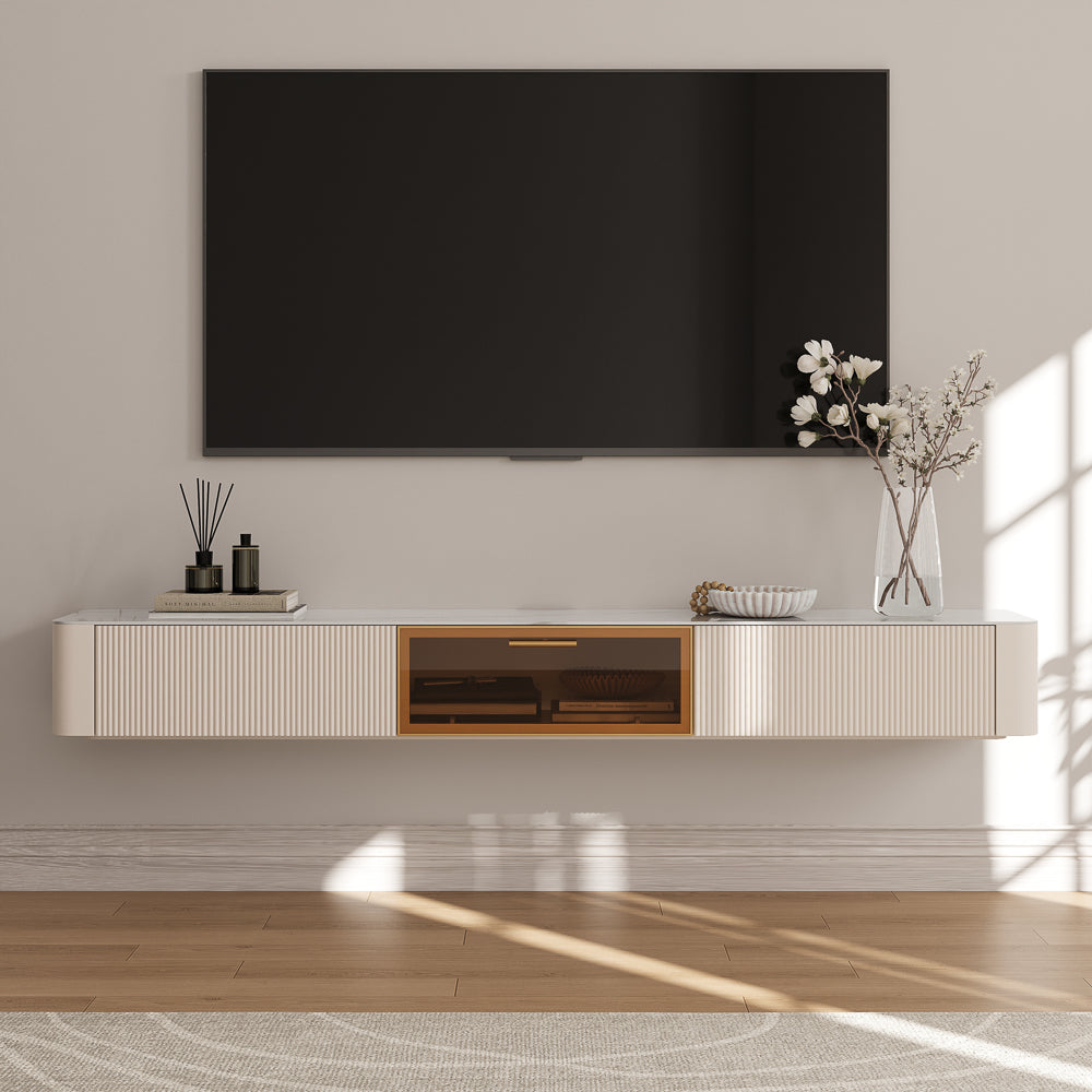 Montreux Floating Stone Media Console