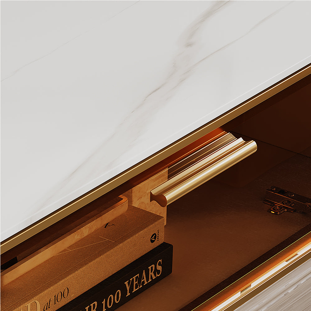 Montreux Floating Stone Media Console