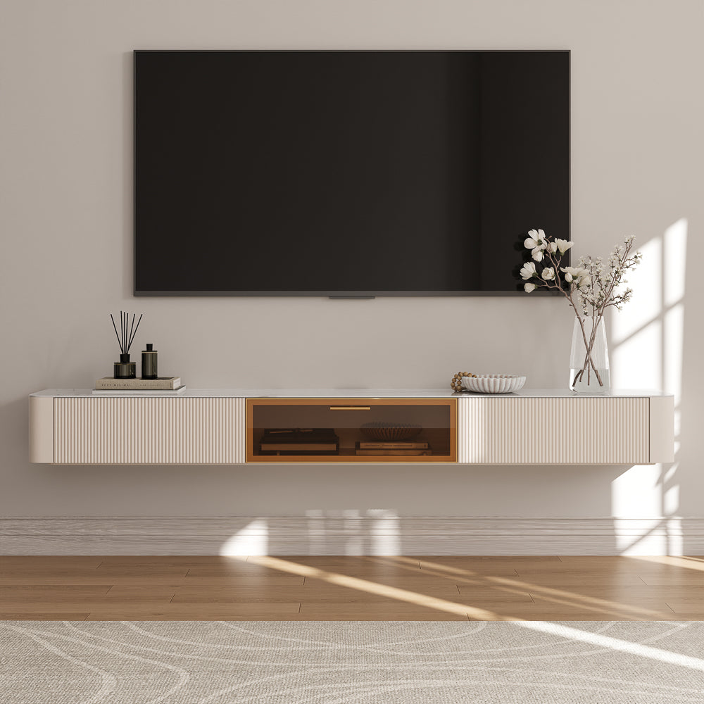Montreux Floating Stone Media Console