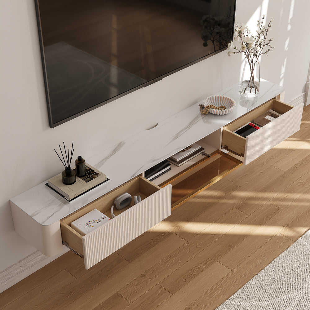 Montreux Floating Stone Media Console