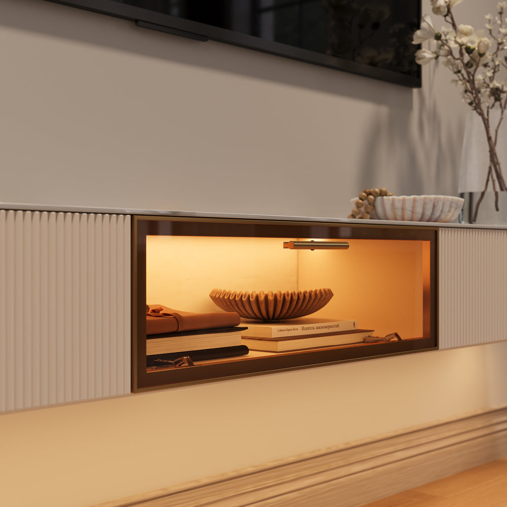 Montreux Floating Stone Media Console