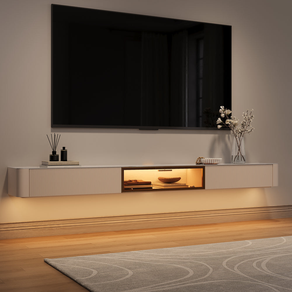 Montreux Floating Stone Media Console
