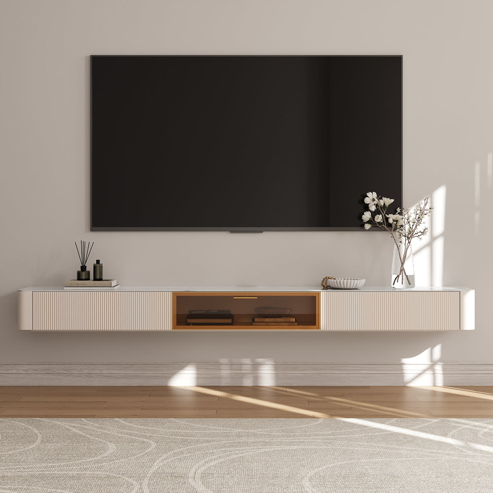 Montreux Floating Stone Media Console