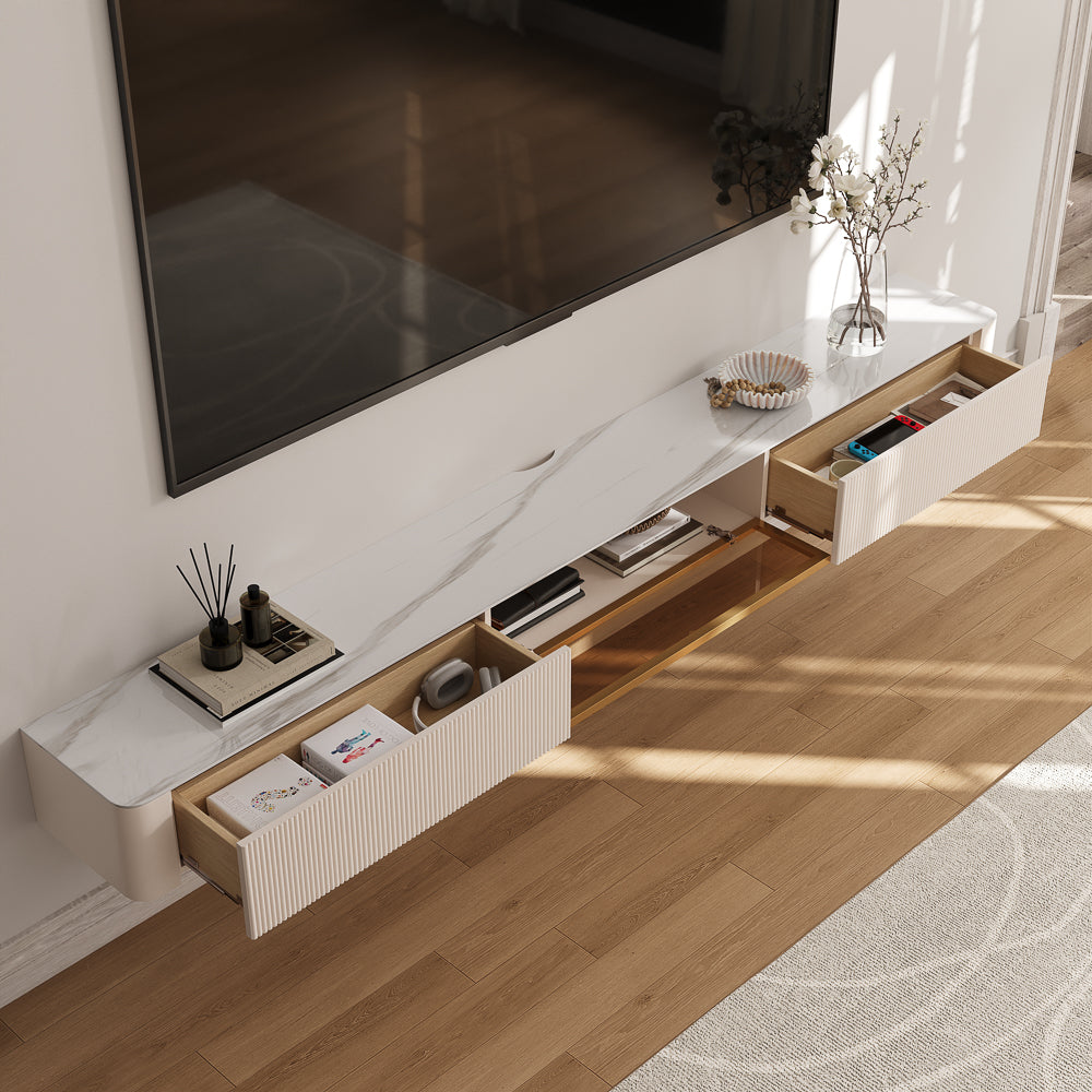 Montreux Floating Stone Media Console