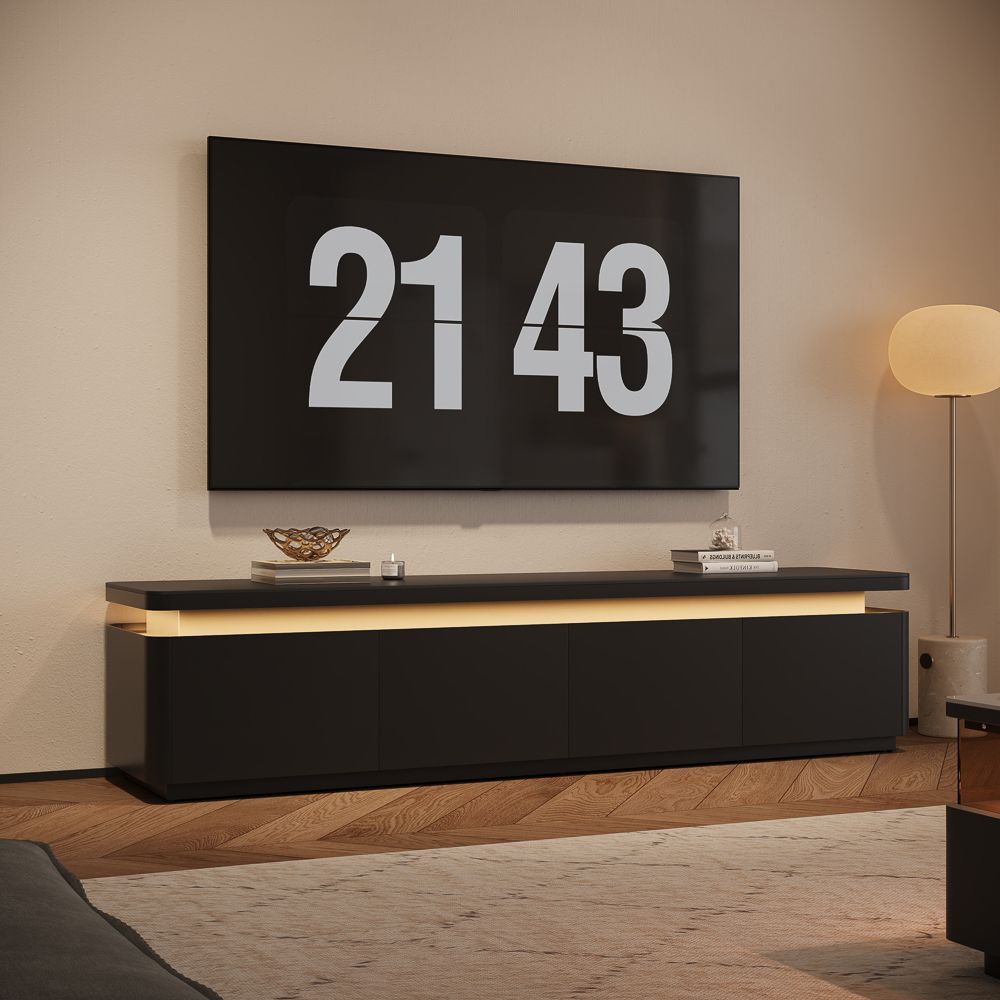 Aether Mid-Century LED TV Console