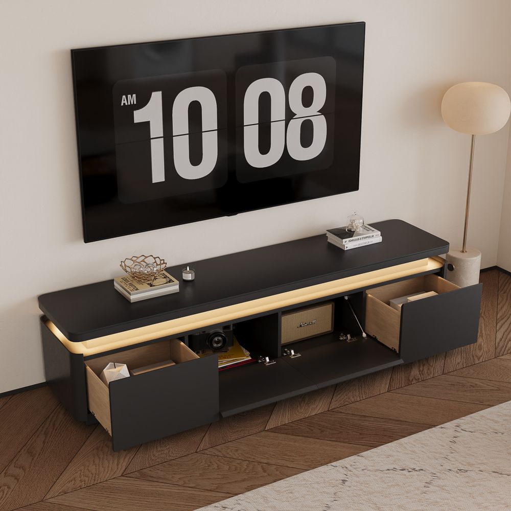 Aether Mid-Century LED TV Console