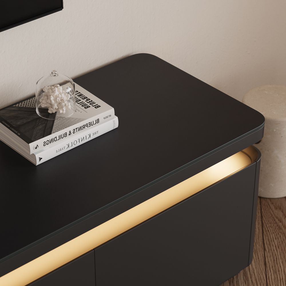 Aether Mid-Century LED TV Console