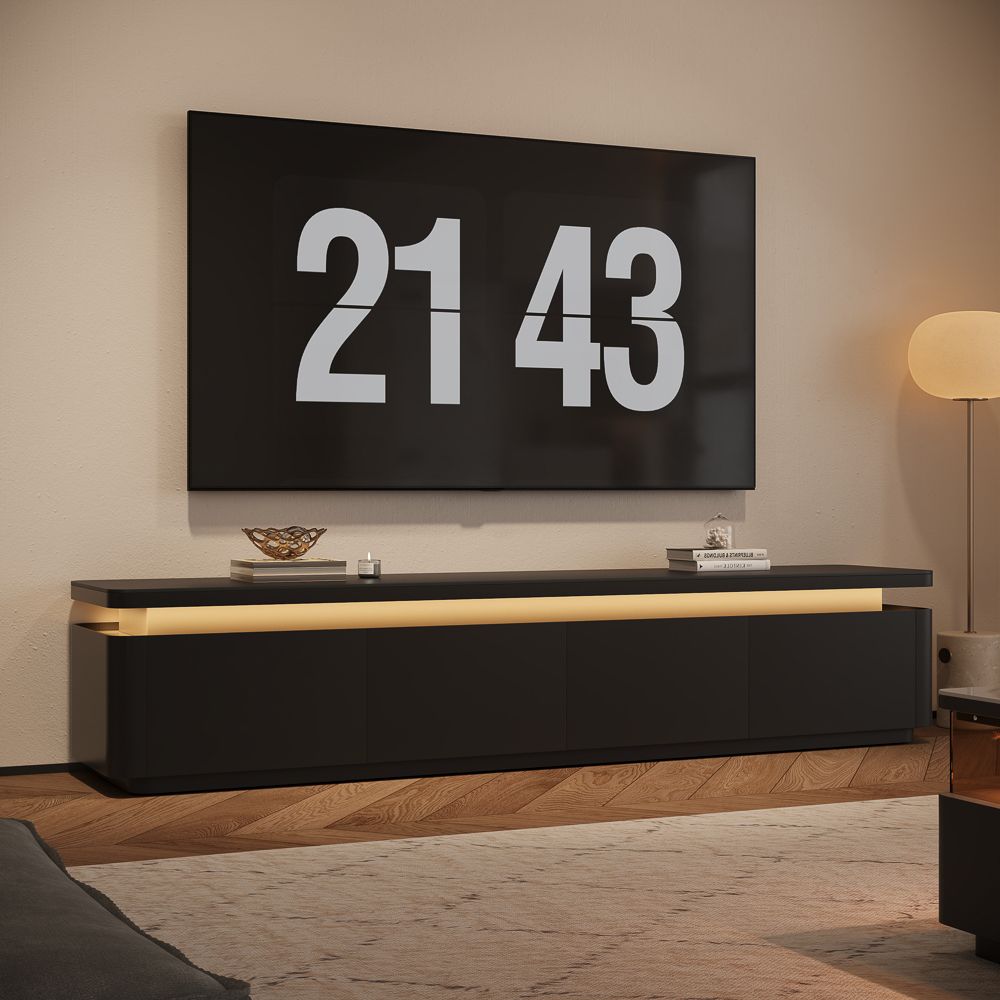 Aether Mid-Century LED TV Console