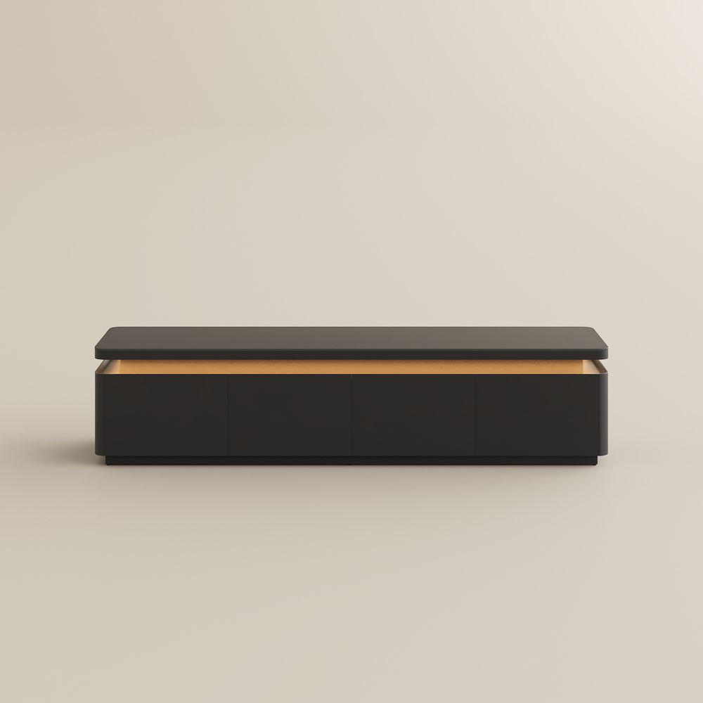 Aether Mid-Century LED TV Console