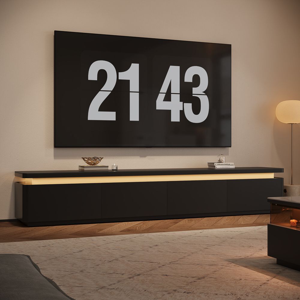 Aether Mid-Century LED TV Console