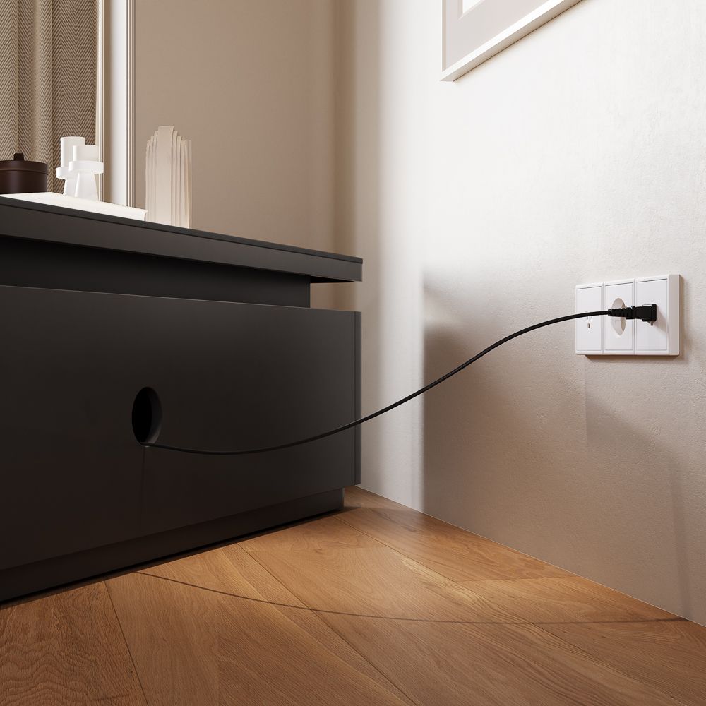 Aether Mid-Century LED TV Console