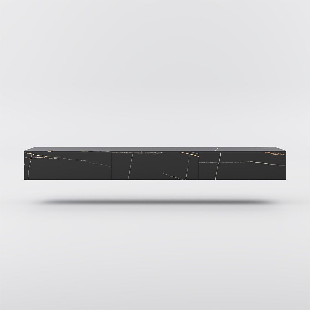 Float Modern Sintered Stone Floating TV Console