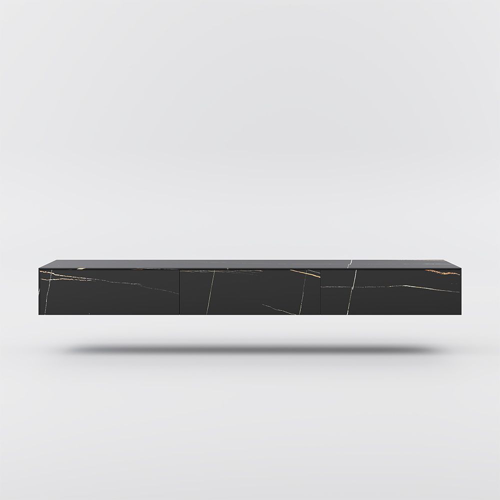 Float Modern Sintered Stone Floating TV Console