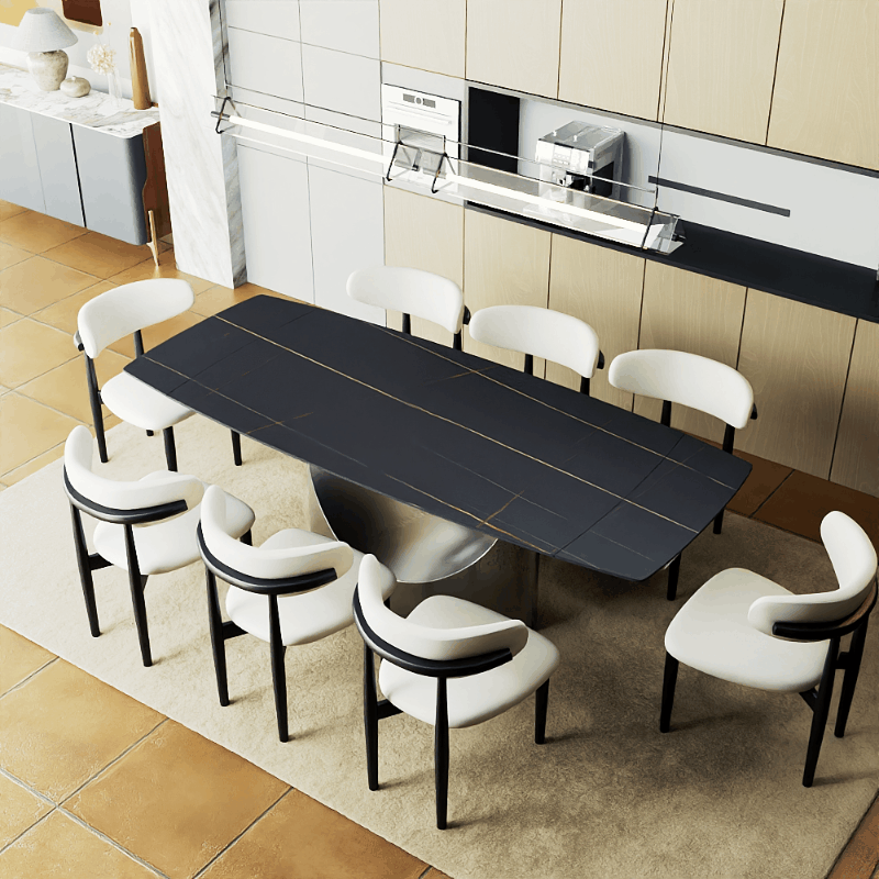 Aurelio Rectangular Sintered Stone Dining Table