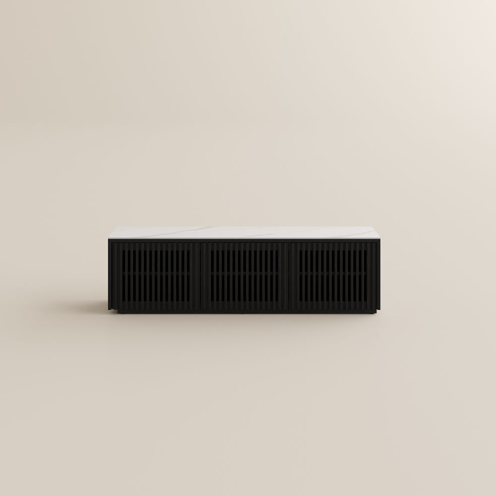 Aeolus Modern Wood TV Stand