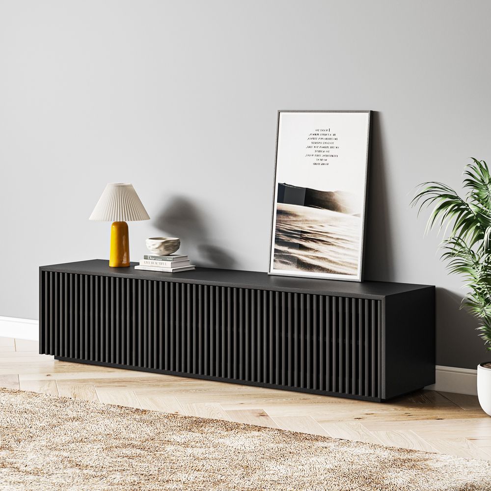 Aeolus Modern Wood TV Stand