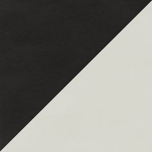 Black & Light Gray PU Leather